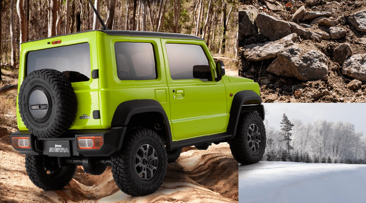 Kyosho MINI-Z 4X4 RTR with Suzuki Jimny Sierra Body - Green 9 Kyosho MINI-Z 4X4 RTR with Suzuki Jimny Sierra Body - Green - Image 7