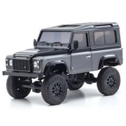Kyosho MINI-Z 4X4 RTR with Land Rover Defender 90 Autobiography Body - Gray