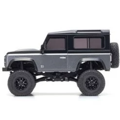 Kyosho MINI-Z 4X4 RTR with Land Rover Defender 90 Autobiography Body - Gray -Cars Truck shop online KYO32526GM 5