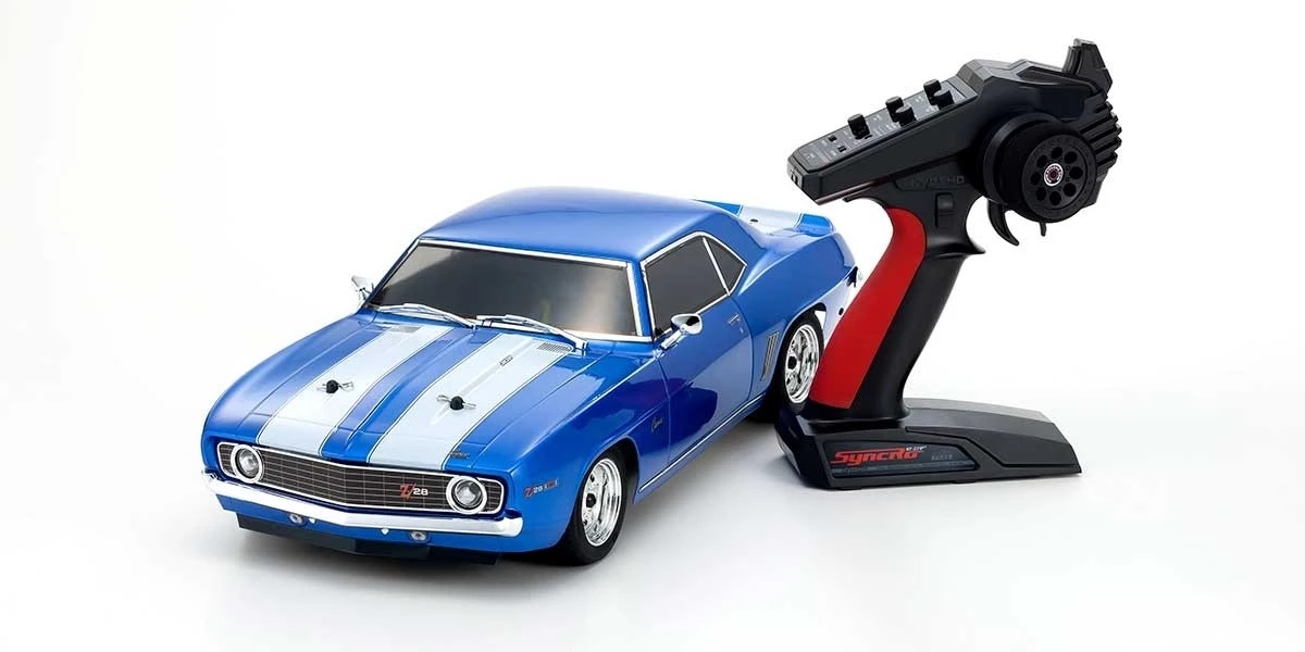 Kyosho Fazer Mk2 FZ02 RTR With 1969 Chevy Camaro Z/28 Body - Le Mans Blue 5 Kyosho Fazer Mk2 FZ02 RTR With 1969 Chevy Camaro Z/28 Body - Le Mans Blue - Image 3