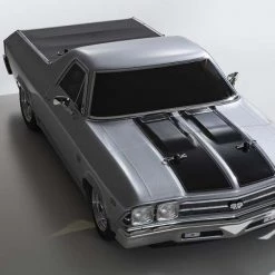 Kyosho Fazer Mk2 FZ02 RTR with 1969 Chevy El Camino SS396 Body - Cortez Silver -Cars Truck shop online KYO34419T2 007