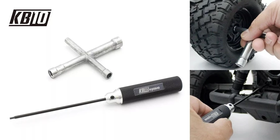 Kyosho KB10 4WD VE Brushless RTR with 1980 Mad Wagon Body 9 Kyosho KB10 4WD VE Brushless RTR with 1980 Mad Wagon Body - Image 7