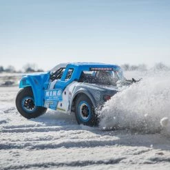 Losi 1/10 Ford Raptor Baja Rey 4WD Desert Truck RTR with SMART - King Shocks -Cars Truck shop online LOS03020V2T1 9