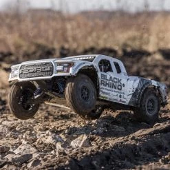 Losi 1/10 Ford Raptor Baja Rey 4WD Desert Truck RTR with SMART - Black Rhino -Cars Truck shop online LOS03020V2T2 7