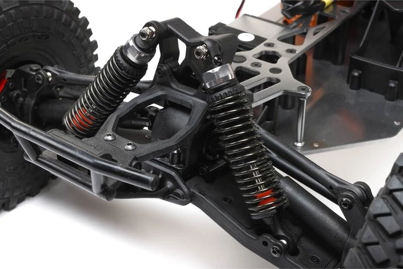 Losi 1/10 Hammer Rey U4 4WD Rock Racer Brushless RTR - Red 10 Losi 1/10 Hammer Rey U4 4WD Rock Racer Brushless RTR - Red - Image 8