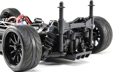 Losi 1/10 V100 AWD Brushed RTR with 1972 Chevy C10 Body - Black 9 Losi 1/10 V100 AWD Brushed RTR with 1972 Chevy C10 Body - Black - Image 7