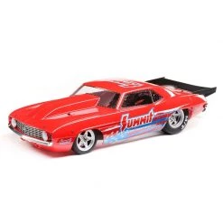 Losi 22S No Prep Brushless Drag Car RTR with '69 Camaro Body - Summit Red