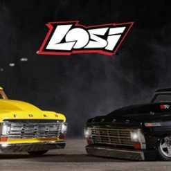 Losi 22S No Prep Brushless Drag Truck RTR with 1968 Ford F100 Body - Magnaflow Yellow -Cars Truck shop online LOS03045T1 101 1