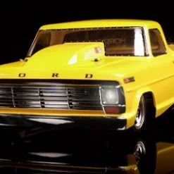 Losi 22S No Prep Brushless Drag Truck RTR with 1968 Ford F100 Body - Magnaflow Yellow -Cars Truck shop online LOS03045T1 107 1