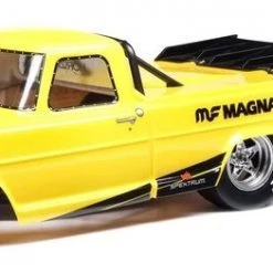 Losi 22S No Prep Brushless Drag Truck RTR with 1968 Ford F100 Body - Magnaflow Yellow -Cars Truck shop online LOS03045T1 4