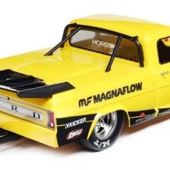 Losi 22S No Prep Brushless Drag Truck RTR with 1968 Ford F100 Body - Magnaflow Yellow -Cars Truck shop online LOS03045T1 6