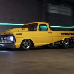 Losi 22S No Prep Brushless Drag Truck RTR with 1968 Ford F100 Body - Magnaflow Yellow -Cars Truck shop online LOS03045T1 7