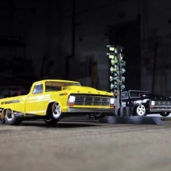 Losi 22S No Prep Brushless Drag Truck RTR with 1968 Ford F100 Body - Magnaflow Yellow -Cars Truck shop online LOS03045T1 8
