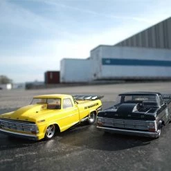 Losi 22S No Prep Brushless Drag Truck RTR with 1968 Ford F100 Body - Magnaflow Yellow -Cars Truck shop online LOS03045T1 9