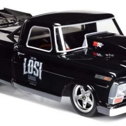 Losi 22S No Prep Brushless Drag Truck RTR with 1968 Ford F100 Body - Losi Garage Black -Cars Truck shop online LOS03045T2 4