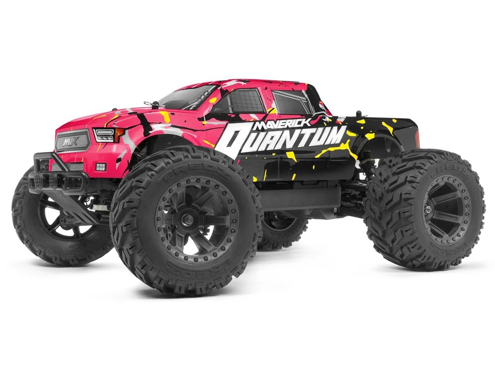 Maverick 1/10 Quantum MT RTR 4WD Monster Truck - Pink / Yellow 3 Maverick 1/10 Quantum MT RTR 4WD Monster Truck - Pink / Yellow