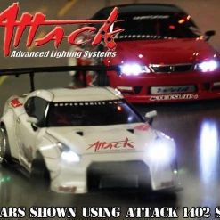 MyTrickRC Deluxe Drift Car LED Light Kit 8 MyTrickRC Deluxe Drift Car LED Light Kit -Cars Truck shop online MYK AB1402 4