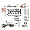 MyTrickRC Attack Off-Road 1262 Light Bar Kit, 1- DG-1 Controller, 2- Light Bars 2"& 6", 2- Hi-Power Headlights -Cars Truck shop online MYK AO1262 2