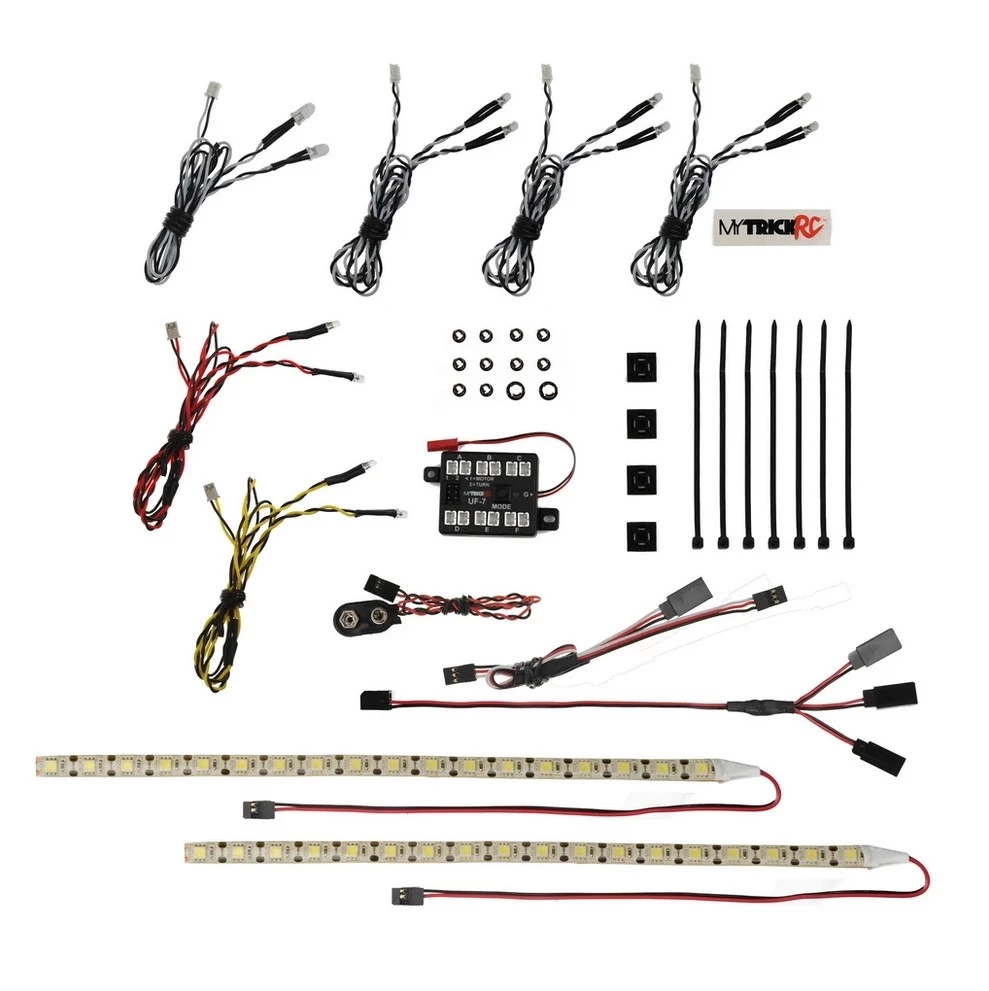 MyTrickRC Rock Crawler Deluxe LED Light Kit 5 MyTrickRC Rock Crawler Deluxe LED Light Kit - Image 3