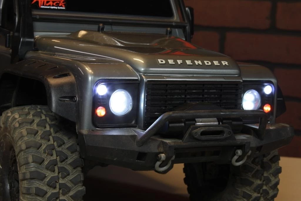 MyTrickRC Attack LED Light Kit For TRX-4 Defender 3 MyTrickRC Attack LED Light Kit For TRX-4 Defender
