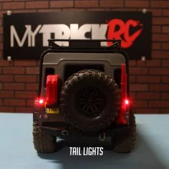 MyTrickRC Attack LED Light Kit w/ 5" Light Bar for TRX-4 Defender -Cars Truck shop online MYK TD5 7