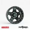 Pit Bull RC 1.55" Raceline "Combat" Aluminum Wheels - Black (4) -Cars Truck shop online PBTPBW15CMBB 2