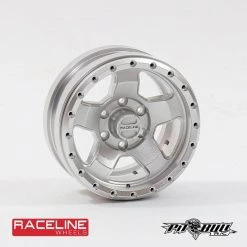 Pit Bull RC 1.9" Raceline "Combat" Aluminum Wheels - Silver (4)