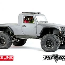 Pit Bull RC 1.9" Raceline "RYNO" Aluminum Wheels - Black (4) -Cars Truck shop online PBTPBW19RYBB 5