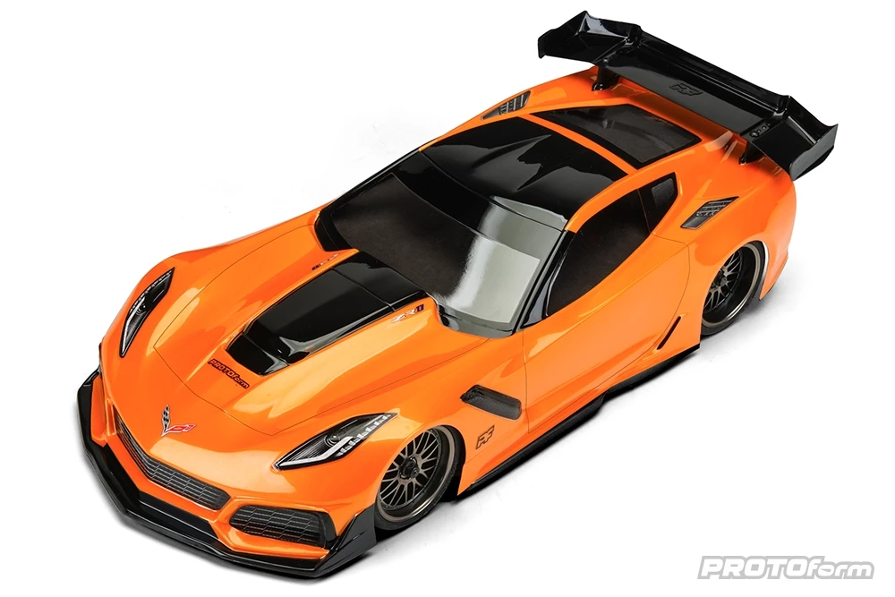 PROTOform Chevrolet Corvette ZR1 LW Clear Body 190mm 3 PROTOform Chevrolet Corvette ZR1 LW Clear Body 190mm