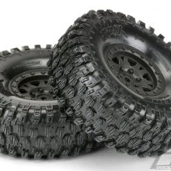 Pro-Line Hyrax 1.9" G8 Mounted on Impulse Black Plastic Internal Bead-Loc Wheels (2) 10 Pro-Line Hyrax 1.9" G8 Mounted on Impulse Black Plastic Internal Bead-Loc Wheels (2) -Cars Truck shop online PRO1012810 4