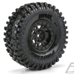 Pro-Line Hyrax 1.9" G8 Mounted on Impulse Black Plastic Internal Bead-Loc Wheels (2) 12 Pro-Line Hyrax 1.9" G8 Mounted on Impulse Black Plastic Internal Bead-Loc Wheels (2) -Cars Truck shop online PRO1012810 6