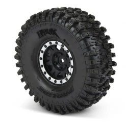 Pro-Line Hyrax 1.9" Predator Mounted on Impulse Black / Silver Internal Bead-Loc Wheels (2) -Cars Truck shop online PRO1012812 6