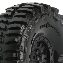 Pro-Line Interco Bogger 1.9" Mounted on Impulse Black Plastic Internal Bead-Loc Wheels (2)