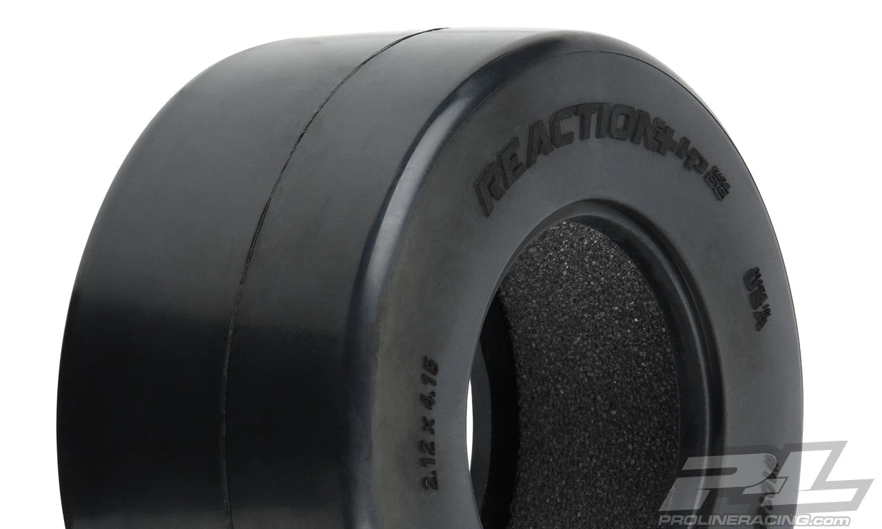 Pro-Line Reaction+ HP Wide SC S3 BELTED Drag Tires (2) 3 Pro-Line Reaction+ HP Wide SC S3 BELTED Drag Tires (2)