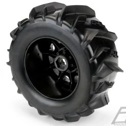 Pro-Line Dumont 3.8" Paddle Tires Mounted on Raid 8x32 Wheels (2) -Cars Truck shop online PRO1019210 5