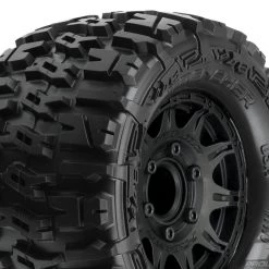 Pro-Line Trencher 2.8" All Terrain Tires Mounted on Raid 6x30 Wheels (2)