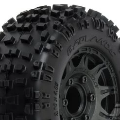 Pro-Line Badlands 2.8" All Terrain Tires Mounted on Raid 6x30 Wheels (2)