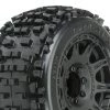 Pro-Line Badlands LP 3.8" All Terrain Tires Mounted on Raid 8x32 Wheels (2) -Cars Truck shop online PRO117810 2