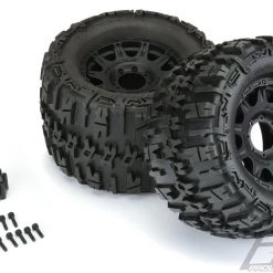 Pro-Line Trencher X 3.8" All Terrain Tires Mounted on Raid 8x32 Wheels (2) -Cars Truck shop online PRO118410 4