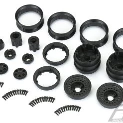 Pro-Line Carbine 1.9" Black Plastic Internal Bead-Loc Dually Wheels (2) -Cars Truck shop online PRO278600 8