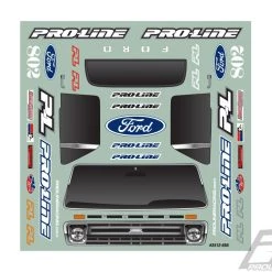 Pro-Line 1966 Ford F-100 Tough-Color Black Body for Stampede -Cars Truck shop online PRO341218 6