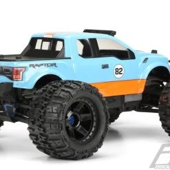 Pro-Line 2017 Ford F-150 Raptor Clear Body for REVO 3.3, SUMMIT & 13.1" Wheelbase Crawlers -Cars Truck shop online PRO346800 4