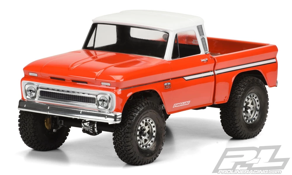 Pro-Line 1966 Chevrolet C-10 Clear Body (Cab & Bed) for 12.3" (313mm) Wheelbase 3 Pro-Line 1966 Chevrolet C-10 Clear Body (Cab & Bed) for 12.3" (313mm) Wheelbase