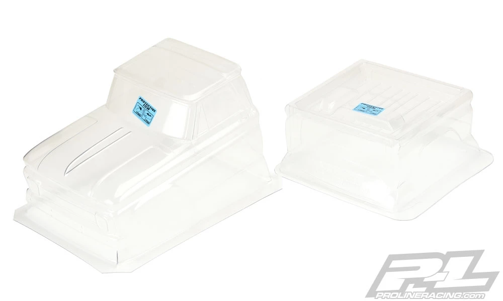 Pro-Line 1966 Chevrolet C-10 Clear Body (Cab & Bed) for 12.3" (313mm) Wheelbase 9 Pro-Line 1966 Chevrolet C-10 Clear Body (Cab & Bed) for 12.3" (313mm) Wheelbase - Image 7