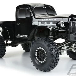 Pro-Line 1946 Dodge Power Wagon Tough-Color Black Body for 12.3" (313mm) Wheelbase -Cars Truck shop online PRO349918 5