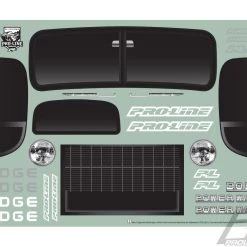 Pro-Line 1946 Dodge Power Wagon Tough-Color Black Body for 12.3" (313mm) Wheelbase -Cars Truck shop online PRO349918 7