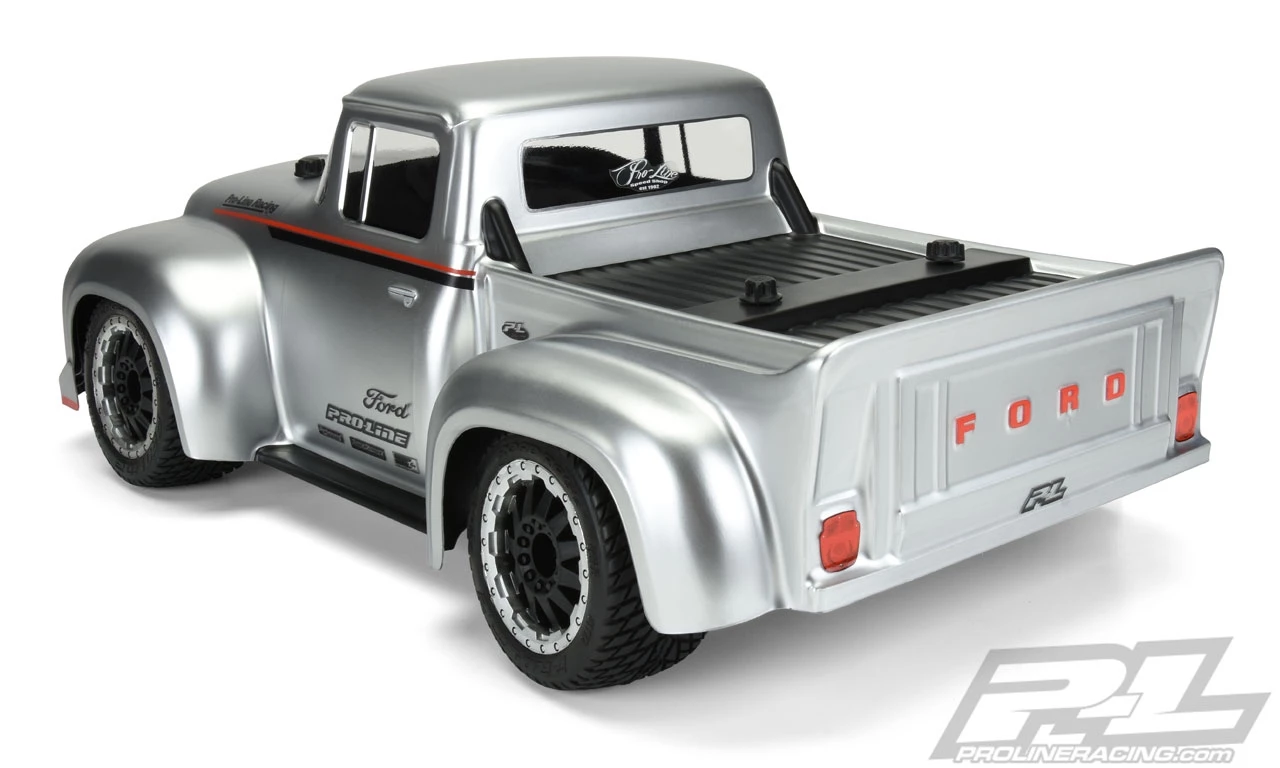 Pro-Line 1956 Ford F-100 Pro-Touring Street Truck Clear Short Course Body (Requires 2.8" wheels) 5 Pro-Line 1956 Ford F-100 Pro-Touring Street Truck Clear Short Course Body (Requires 2.8" wheels) - Image 3