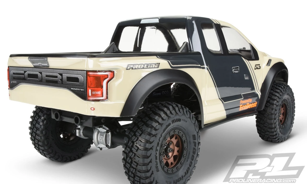 Pro-Line 2017 Ford F-150 Raptor Clear Body for 12.3" (313mm) Wheelbase 9 Pro-Line 2017 Ford F-150 Raptor Clear Body for 12.3" (313mm) Wheelbase - Image 7