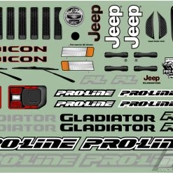 Pro-Line 2020 Jeep Gladiator Clear Body for 12.3" (313mm) Wheelbase -Cars Truck shop online PRO353500 10