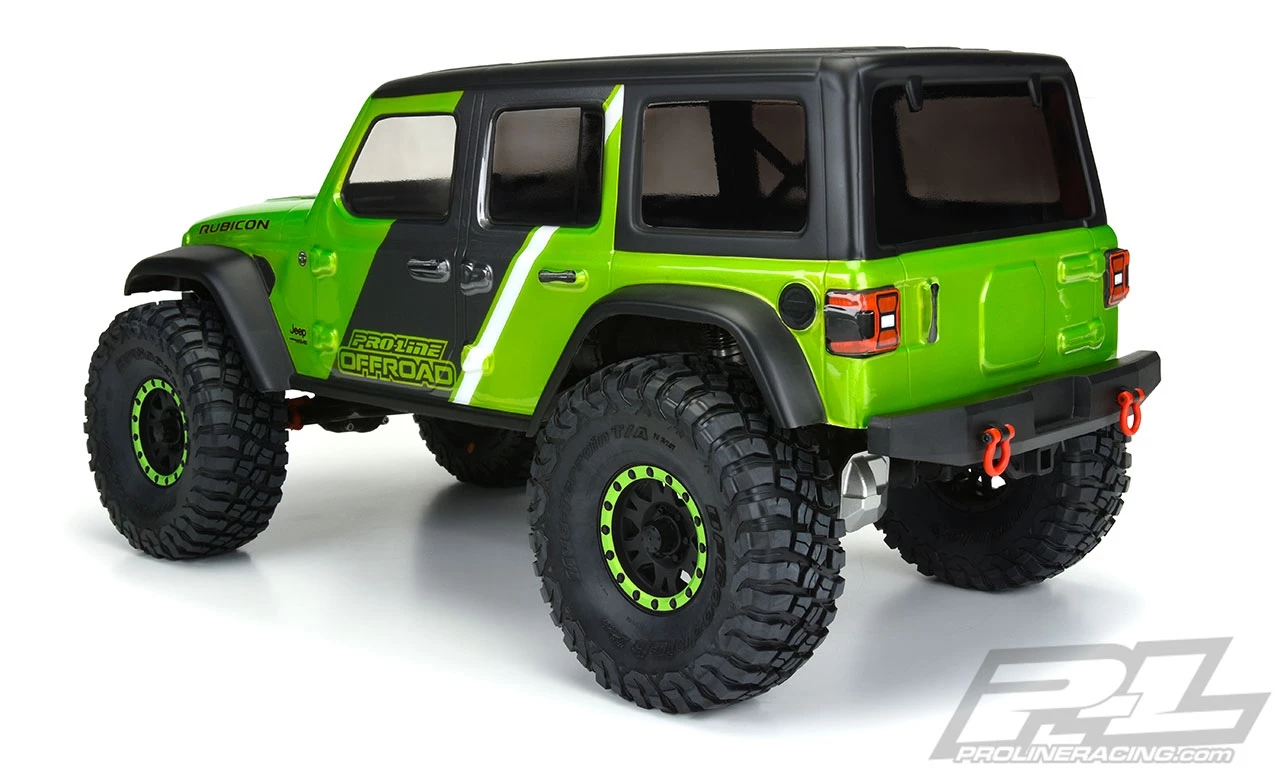 Pro-Line Jeep Wrangler JL Unlimited Rubicon Clear Body for 12.3" (313mm) Wheelbase 5 Pro-Line Jeep Wrangler JL Unlimited Rubicon Clear Body for 12.3" (313mm) Wheelbase - Image 3
